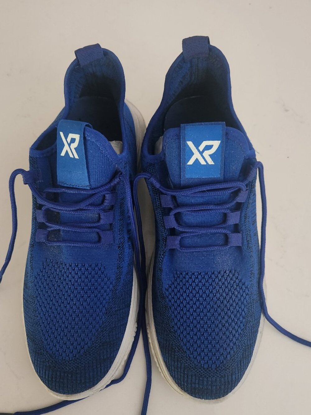 X Ray Xray Knit Low Top Sneakers Royal Blue Sz 11